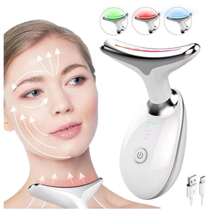💖✨GlowLift™ Reductor de papada arrugas y Rejuvenecedor  con Calor y Fototerapia.💆♀️💡
