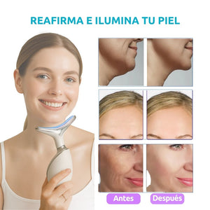 💖✨GlowLift™ Reductor de papada arrugas y Rejuvenecedor  con Calor y Fototerapia.💆♀️💡