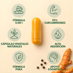 🔥🌿 PURE TURMERIC POWER 🌿🔥 🦴 Alivio profundo para tus articulaciones ⚡ Reduce la inflamación naturalmente