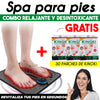SPA PARA PIES (MASAJEADOR + PARCHES KINOKI)