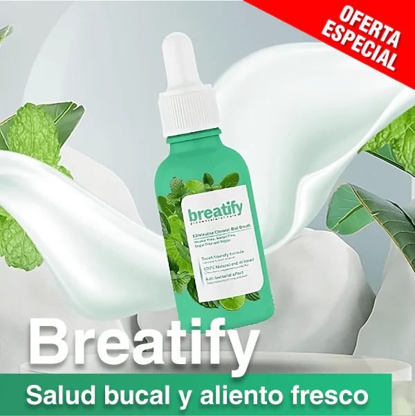 🦷🌿 BREATIFY GOTAS NATURALES PARA EL MAL ALIENTO🦷🌿