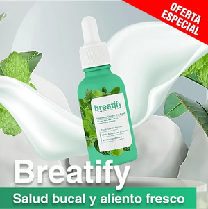 🦷🌿 BREATIFY GOTAS NATURALES PARA EL MAL ALIENTO🦷🌿